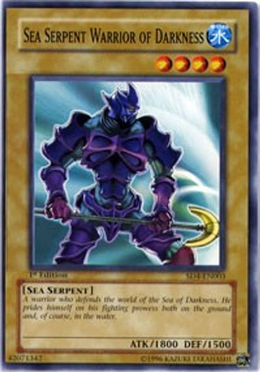 Sea Serpent Warrior of Darkness | SD4-EN003